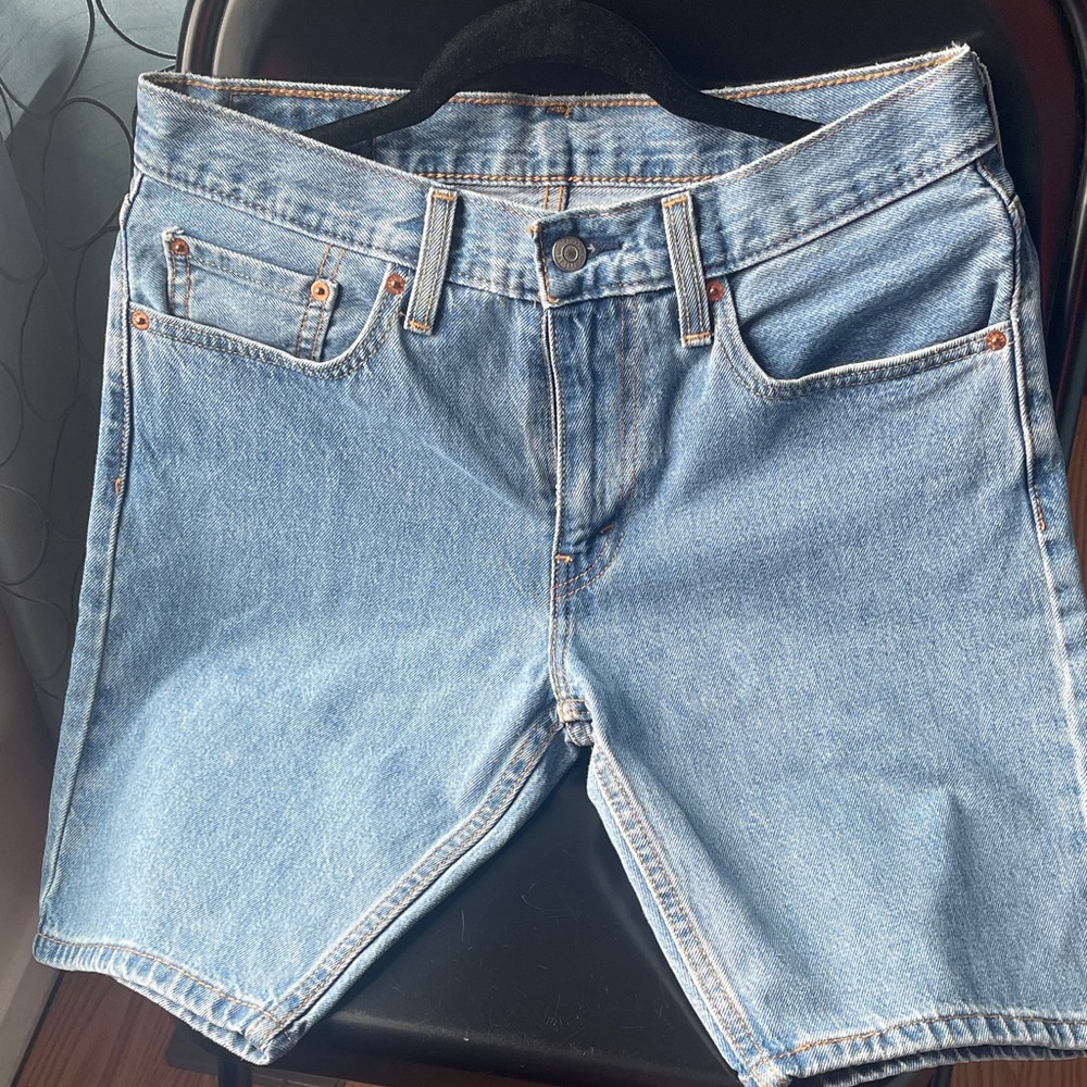 Levi's Classic Blue Denim Shorts